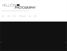 Tablet Screenshot of hellionphotography.com